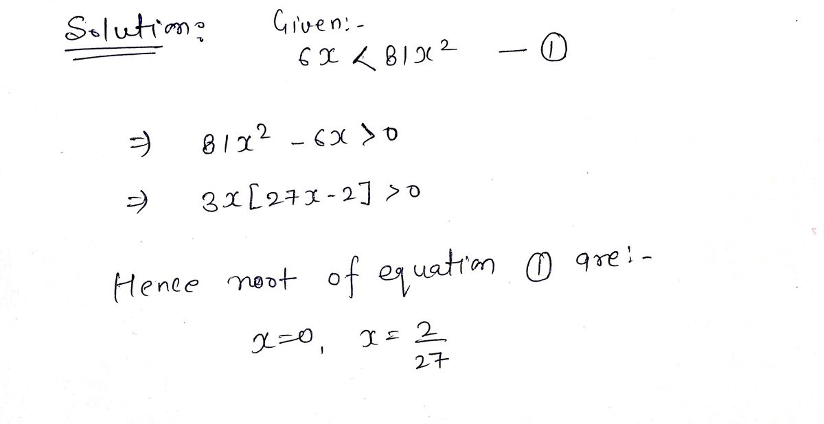 Algebra homework question answer, step 1, image 1